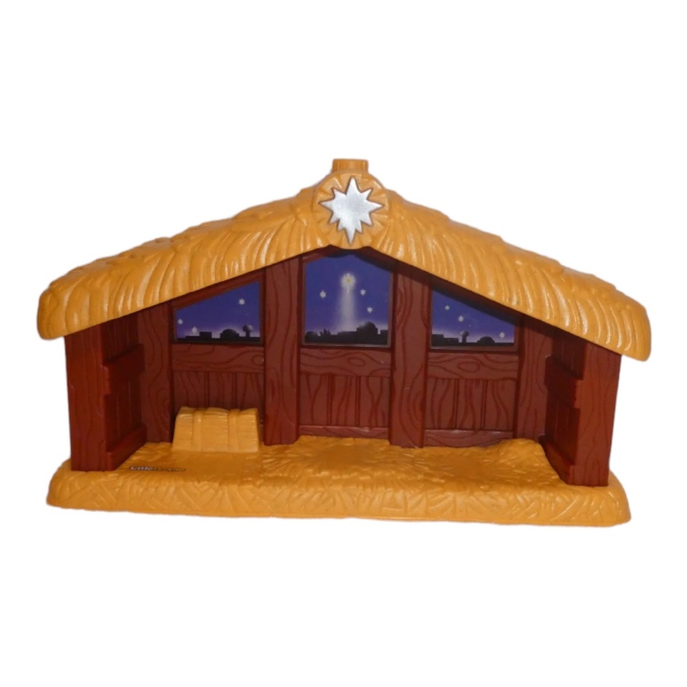 Fisher Price Little People Christmas Nativity Stable